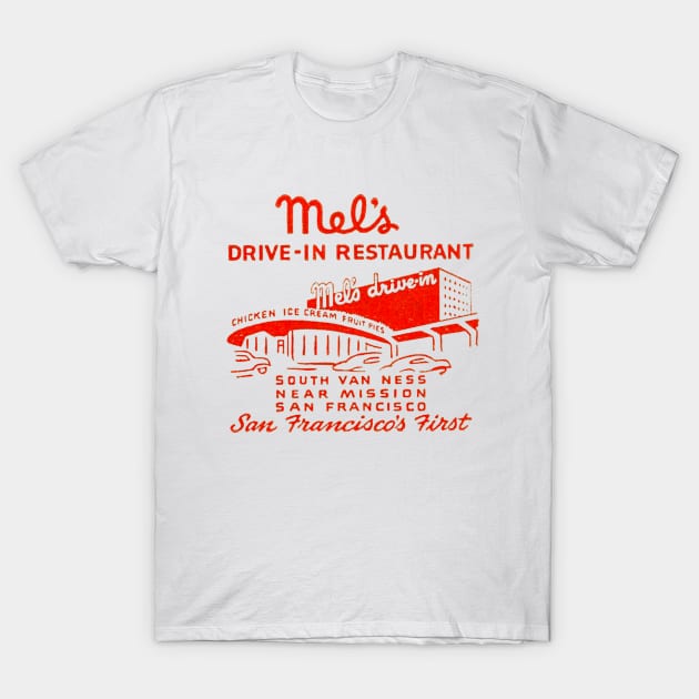 Mel's Drive In T-Shirt by MindsparkCreative